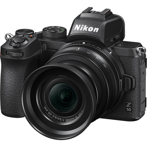 Nikon Z50 Mirrorless Digital Camera with 16-50mm Lens - Hashtechguy Nikon Z50 Mirrorless Digital Camera with 16-50mm Lens - Hashtechguy